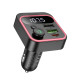 АЗП з FM-модулятором HOCO E85 Tiger PD20W+QC3.0 car BT FM transmitter Black (6942007634304)