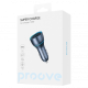АЗП Proove Super Charge 130W 5A 1USB-A+2USB-C metal gray PLS-00-00112576