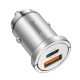 АЗП Hoco NZ10 45W 3A USB-A+USB-C gray PLS-00-00170676