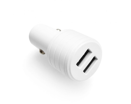 Автомобільний зарядний пристрій CHARGER 2в1 2USB 2.4A + Type-C white