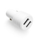 Автомобільний зарядний пристрій CHARGER 2в1 2USB 2.4A + Type-C white