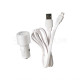 Автомобільний зарядний пристрій CHARGER 2в1 2USB 2.4A + Micro white