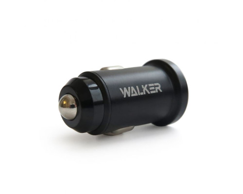 Автомобільний зарядний пристрій (адаптер) WALKER WCR-25 PD_3A / QC3.0_3A / 36W black