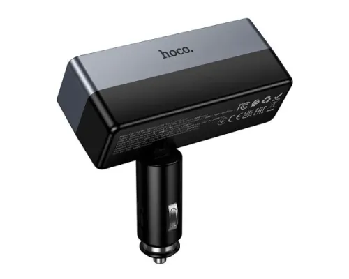 АЗП HOCO Z65B Smart dual cigarette lighter(PD48W/1A1C) car charger Black mag-6942007673181153956