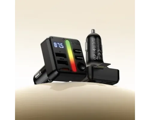 АЗП/ФМ Модулятор HOCO E89 Libre 45W(1A1C) car BT FM transmitter Black mag-6942007673808153875