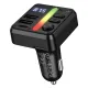 АЗП/ФМ Модулятор HOCO E89 Libre 45W(1A1C) car BT FM transmitter Black mag-6942007673808153875