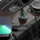 АЗП HOCO Z56 Friend PD35W+QC3.0 cigarette lighter car charger metal gray mag-6942007633031144037