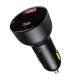 АЗП Baseus Superme Digital Display PPS Dual Quick Charger Car Charger 100W Black CCZX-01 mag-6953156206717135379