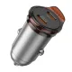 АЗП HOCO NZ16B Rigorous PD45W(2C) car charger Metal Grey mag-6942007644778153030