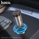 АЗП HOCO NZ16B Rigorous PD45W(2C) car charger Metal Grey mag-6942007644778153030