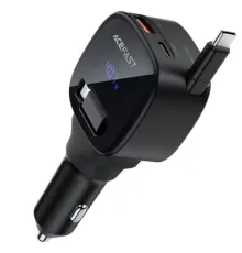 АЗП ACEFAST B17 95W car charger with telescopic cable Back mag-6974316285946153363
