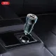 АЗП XO CC60 Smart Transparent Car Charger A30+C30 Simultaneous 60W+Type-c Cable Чорний mag-6920680854127147293
