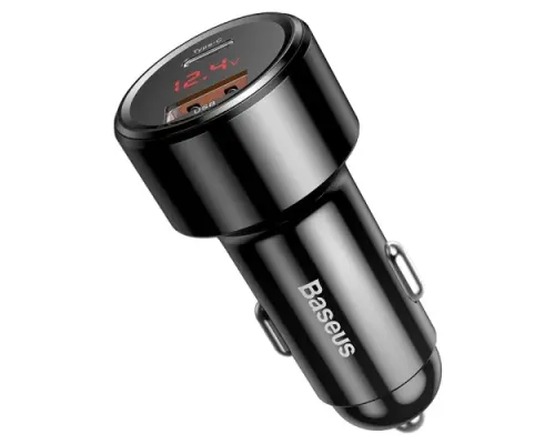 АЗП Baseus Magic Series PPS PDout/USB 45W/QC/PD/LCD Black CCMLC20C-01 mag-6953156293182145786