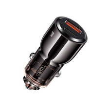 АЗП XO CC58 car charging USB-A/Type-C 95W Чорний mag-6920680850112140369