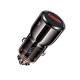 АЗП XO CC58 car charging USB-A/Type-C 95W Чорний mag-6920680850112140369