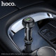 АЗП HOCO Z58A Rank 48W dual port PD30W+QC3.0 car charger Black mag-6942007641456143494