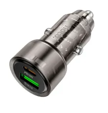 АЗП HOCO Z52 Spacious PD38W(1C1A) car charger Black mag-6942007601740145268