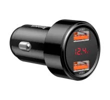 АЗП Baseus Magic Series PPS 2USB 45W/QC/PD/LCD Black CCMLC20A-01 mag-6953156293212145787