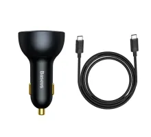 АЗП Baseus Qualcomm Quick Charge 5 Technology C+C+U 160W + Cable set Grey TZCCZM-0G mag-6953156206731145767