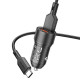 АЗП BOROFONE BZ19 Wisdom 2USB/2.4A + Cable Type-C чорний mag-697444338739112790
