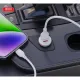 АЗП XO CC56 mini car charger USB-A/TYPE-C single port 30W/simultaneous 5V3A Білий mag-6920680848225152927