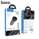 АЗП HOCO Z42 Light road digital display PD20W+QC3.0 USB-A/USB-C/3A Metal gray mag-6931474742551152820