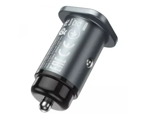 АЗП HOCO NZ4 Wise road 2USB/24W Metal Grey mag-6931474748515146840