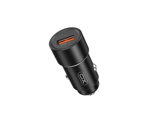 АЗП XO CC54 USB QC3.0 18W Чорний mag-6920680840366140347