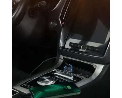 АЗП Baseus Golden Contactor Pro Triple Fast Charger Car Charger 65W U+C+C Dark Gray CGJP010013 mag-6932172610289144169