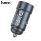АЗП HOCO Z57 Glorious single-port PD30W car charger Metal gray mag-6942007633048142606