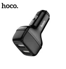АЗП HOCO Z36 Leader 2USB/2,4A Black 4+1 mag-6931474727718150892