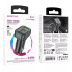 АЗП BOROFONE BZ28C Trophie PD60W(2C1A) car charger чорний mag-6941991110870140896
