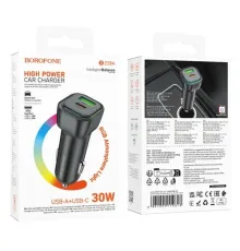 АЗП BOROFONE BZ28A Trophie PD30W+QC3.0 чорний mag-6941991110818152224