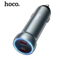 АЗП HOCO Z54B Prosperous PD60W(2C) car charger Metal Grey mag-6942007645799144410