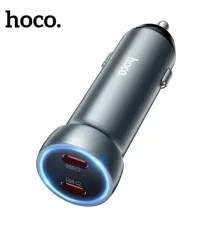 АЗП HOCO Z54B Prosperous PD60W(2C) car charger Metal Grey mag-6942007645799144410