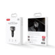 АЗП XO CC61 output intelligent car charger 100W Lightning Чорний mag-6920680858002140398