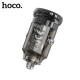 АЗП HOCO Z53A Vision PD30W+QC3.0 transparent black mag-6942007611305142598