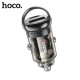 АЗП HOCO Z53A Vision PD30W+QC3.0 transparent black mag-6942007611305142598