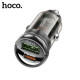 АЗП HOCO Z53A Vision PD30W+QC3.0 transparent black mag-6942007611305142598