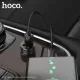 АЗП HOCO Z49 Level dual port car charger Black mag-6931474795601145603