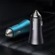 АЗП Baseus Golden Contactor Max Dual Fast Charger Car Charger U+U 60W Dark Gray CGJM000013 mag-6932172607982145677
