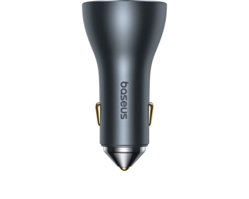АЗП Baseus Golden Contactor Pro GaN Fast Charging Car Charger U+2C 65W Lunar Gray C00035202841-00 mag-6932172636456135303