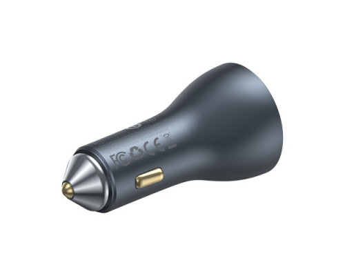 АЗП Baseus Golden Contactor Pro GaN Fast Charging Car Charger U+2C 65W Lunar Gray C00035202841-00 mag-6932172636456135303
