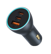 АЗП Baseus Golden Contactor Pro GaN Fast Charging Car Charger U+2C 65W Lunar Gray C00035202841-00 mag-6932172636456135303