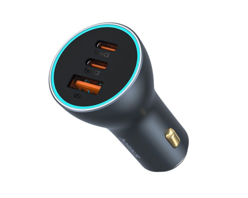 АЗП Baseus Golden Contactor Pro GaN Fast Charging Car Charger U+2C 65W Lunar Gray C00035202841-00 mag-6932172636456135303