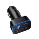 АЗП HOCO Z63A Barry 42W(1C2A) digital display car charger Black mag-6942007666213152112