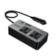 Автомобільний інвертор HOCO Z66 New 2-socket universal(PD66W/1C2A) car inverter Black mag-6942007675673153863