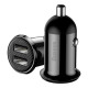 АЗП Baseus Grain Pro Car Charger (Dual USB 4.8A ) Black CCALLP-01 mag-695315620200954444