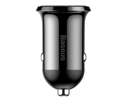 АЗП Baseus Grain Pro Car Charger (Dual USB 4.8A ) Black CCALLP-01 mag-695315620200954444