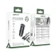 АЗП ACEFAST B16 95W (USB-A+USB-C) dual port metal car charger + cable Type-C to Type-C Grey mag-6974316285304153347